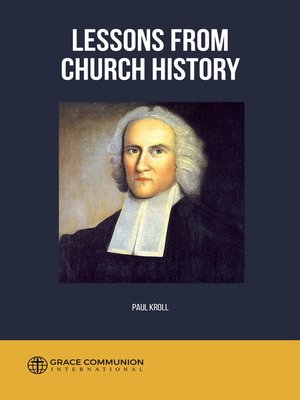 cover image of Lessons From Church History